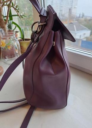 Женская сумка /  рюкзак zara экокожа3 фото