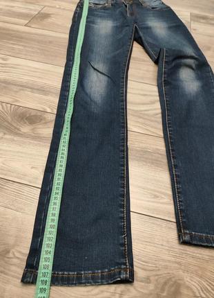 Классические удобные джинсы на высокую7 фото