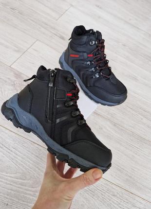 Зимові черевики хайтопи термо мембрана waterproof 32-39р