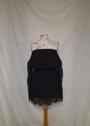 Платье в готическом стиле готика панк аниме с открытыми плечами8 фото