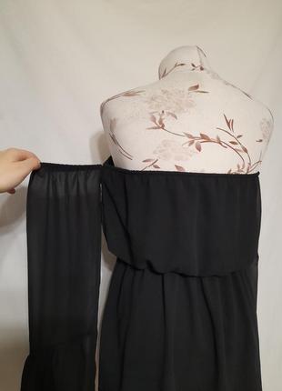 Платье в готическом стиле готика панк аниме с открытыми плечами6 фото