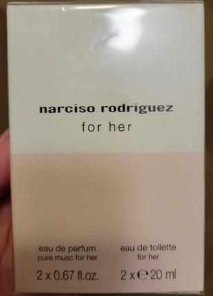 Парфюм narciso rodriguez for her 20 мл оригинал