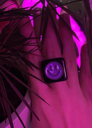 Кольцо со смайликом