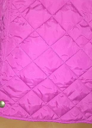 Розовая курточка фуксия joules xl 16-44 на замочек8 фото