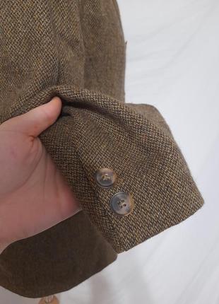 Шерстяной винтажный пиджак4 фото