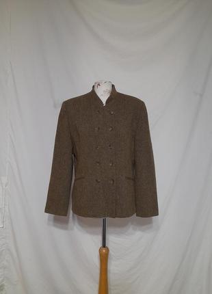 Шерстяной винтажный пиджак8 фото