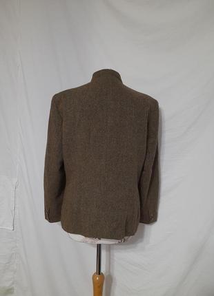 Шерстяной винтажный пиджак2 фото