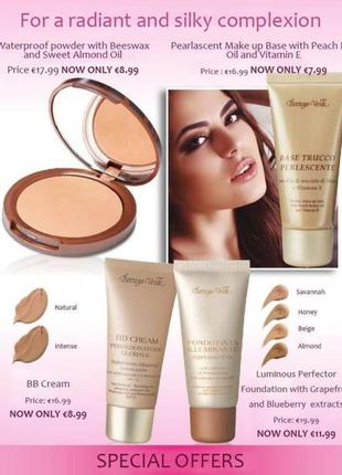 #разгрузкой тональная основа от фирмы bottega verde