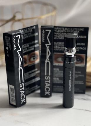 Удлиняющая тушь mac stack mega mascara4 фото