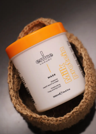 Маска для волос envie luxury milk Sugar mask с молочными протеинами и кислым ph 1000 мл