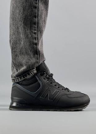 Шикарні зимові кросівки "new balance 574 fur winter