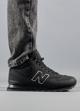 Шикарные зимние кроссовки  "new balance 574 fur winter