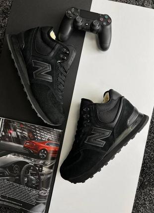 Шикарні зимові кросівки "new balance 574 fur winter6 фото