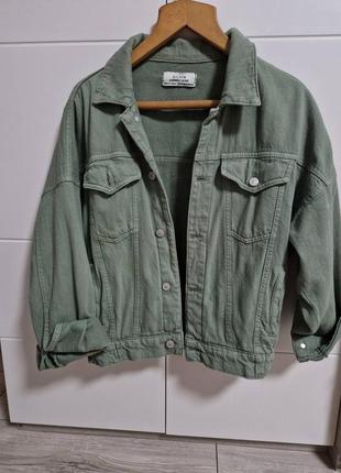 Жіночий джинсовий піджак оверсайз dilvin