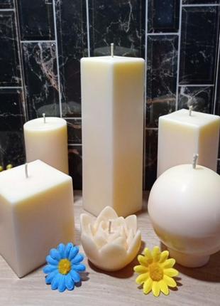 Свечи, ароматические декоративные свечи, декор, подарок9 фото
