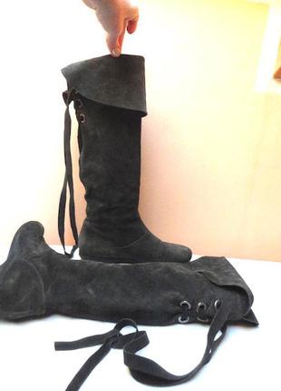 Janet sport чоботи,розмір 38,коричневі високі,1 фото