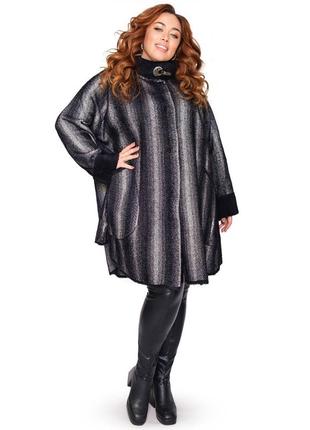 Альпака! женский теплый кардиган пальто из альпаки, шуба, шубка, батал xxl, 2xl, 3xl 4xl1 фото