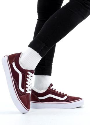 Зимові жіночі замшеві кросівки з хутром в стилі vans 🆕 зимові кеди ванс