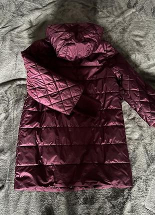 Демісезонна жіноча куртка з трикотажними манжетами3 фото