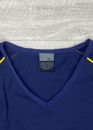 Nike dri-fit total 90 футболка xl размер винтажная спортивная синяя оригинал3 фото