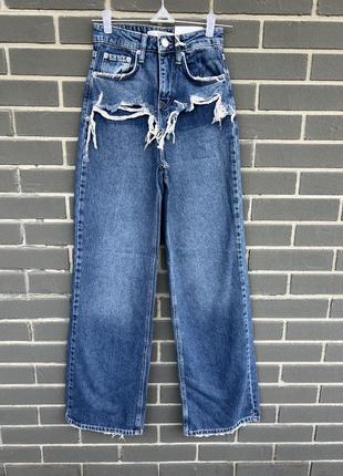 Джинсы палацпил, прямые джинсы,ella woman1 фото