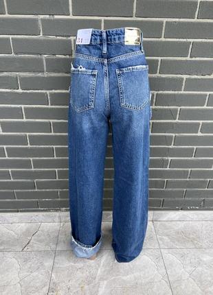 Джинси палацл,прямі джинси,ella woman5 фото