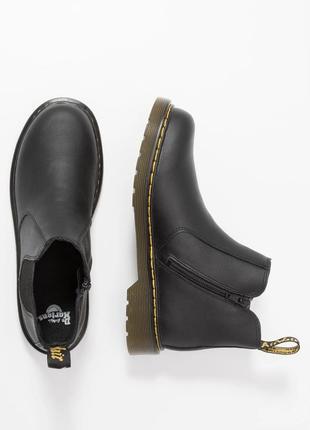 Челси martens botki 1460 nappa zip black watch tartan fabric