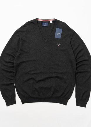 Gant v-ceck sweater мужской свитер