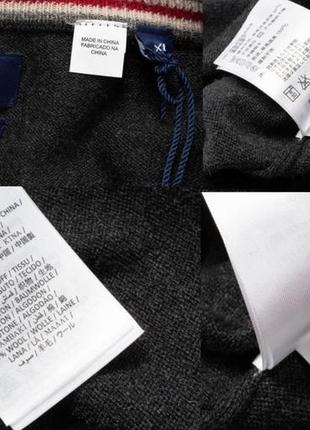 Gant v-ceck sweater мужской свитер9 фото