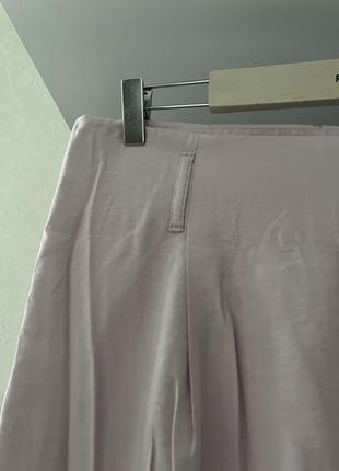 Красивые лиловые штаны брюки zara7 фото