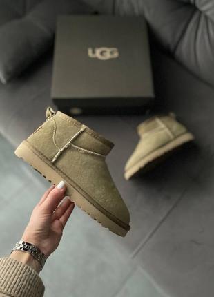 Жіночі уггі ugg ultra mini brown4 фото