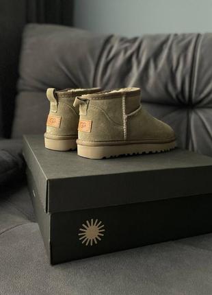 Жіночі уггі ugg ultra mini brown7 фото