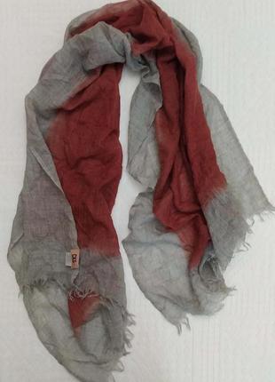 Шарф, палантин, вовна, 💯, тонкий, большой, от cks
