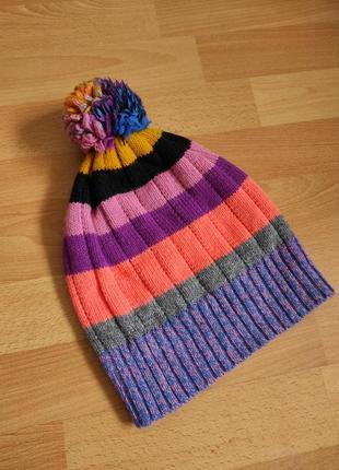 Тепла зимова шапка дорогий бренд max&co італія альпака1 фото