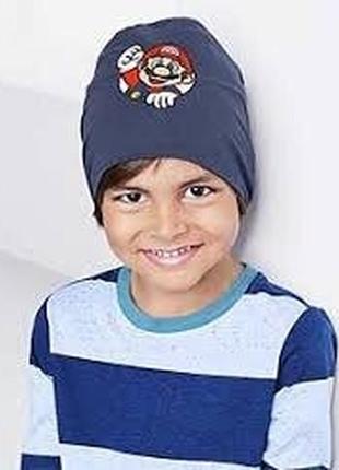 Якісна дитяча бавовняна шапочка від tcm tchibo (чібо), німеччина, розмір універсальний1 фото