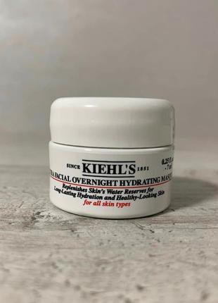 Ночная супер-увлажняющая маска kiehl's ultra facial overnight 7 мл