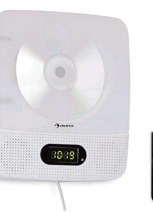 Програвач cd auna vertiplay радіоприймач/usb/aux/bluetooth з нічником.
