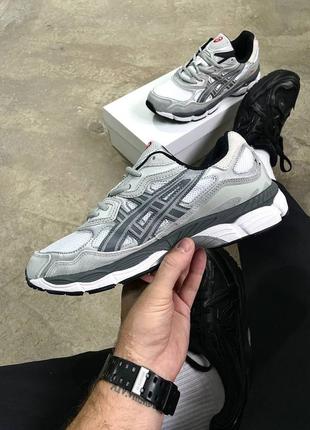 Asics gel nyc white steel grey 2