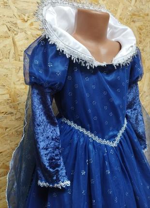 Карнавальне плаття ельзи холодне серце сніжна королева4 фото