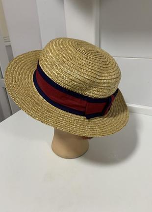 Шляпа соломенная брыль3 фото