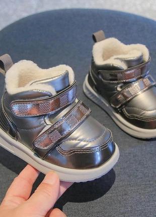 🔹стильные ботинки для малышей.2 фото