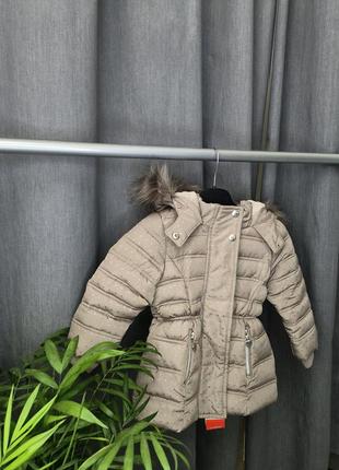 Курточка зимняя. теплая куртка. курточка на зиму primark. пуховик. курточка для девочки1 фото