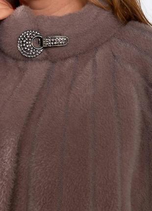 Альпака! жіночий теплий кардиган пальто з альпаки, шуба, шубка, кожух батал, xl, xxl, 2xl, 3xl3 фото