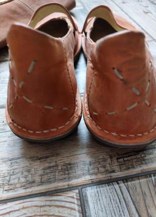 Знижка‼️незвичайні шкіряні брендові туфлі лофери,39-39,5 розмір6 фото