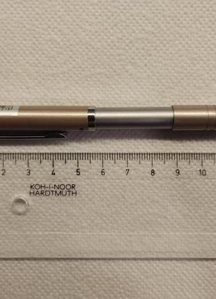 Zebra sl-f1 extendable ballpoint pen silver (gold) шариковая мини ручка6 фото