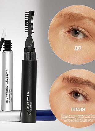 Гель-стайлер для бровей hi-def brow gel прозрачный,темно и свет коричневый в ассортименте