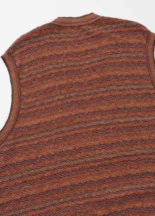 Missoni&nbsp;example vintage knit vest&nbsp;мужской жилет5 фото