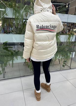 Куртка пуховик balenciaga 🫶🏼2 фото