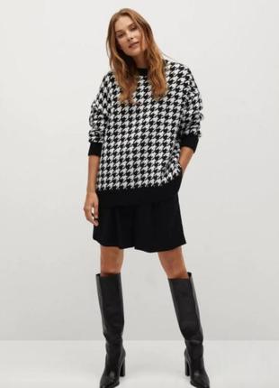 Светр у гусячу лапку h&amp;m 5