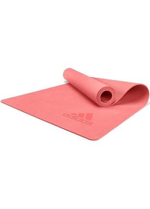 Коврик для йоги adidas premium yoga mat розовый уні 176 х 61 х 0,5 см adyg-10300pk